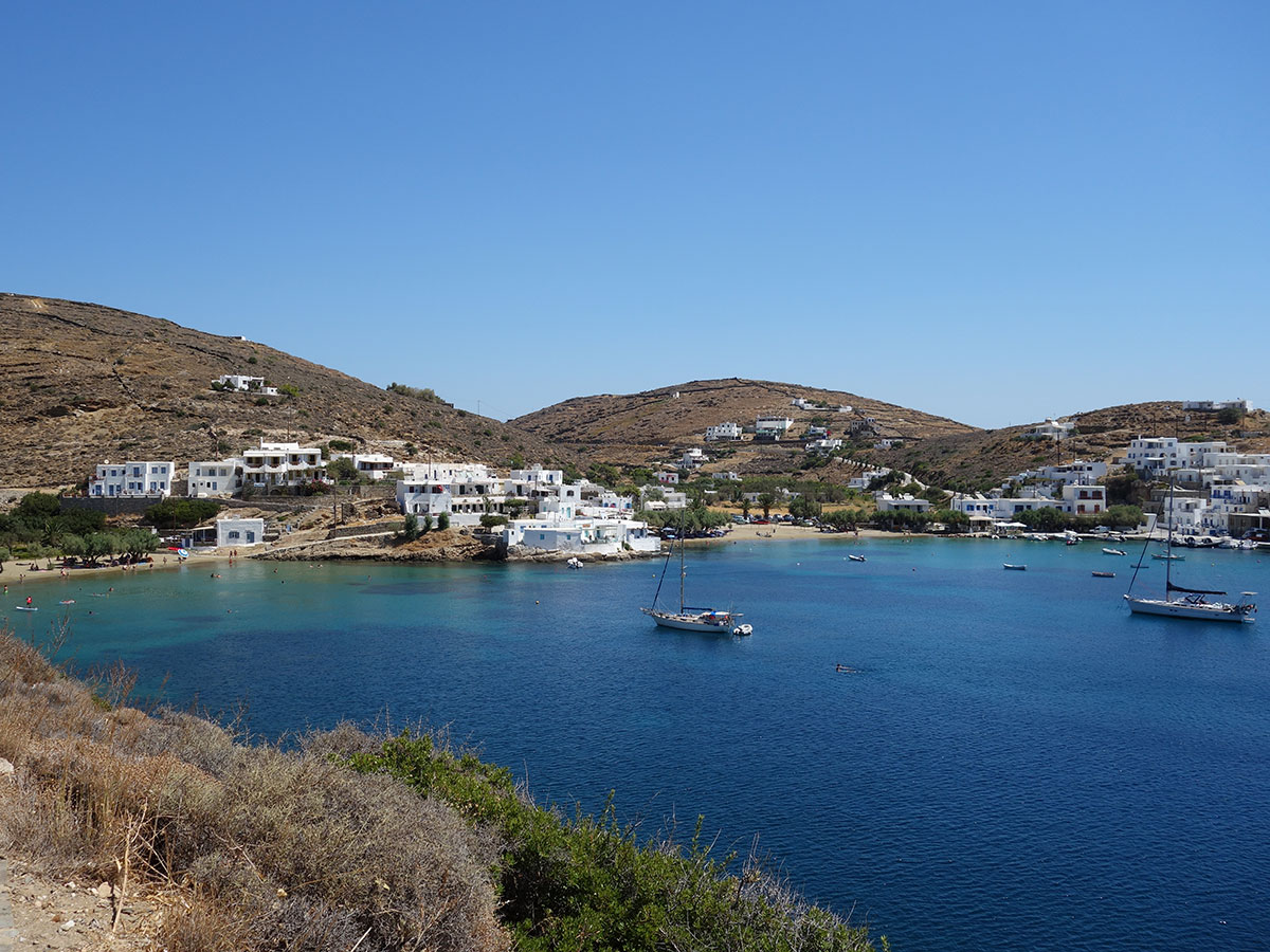 Village de Faros à Sifnos